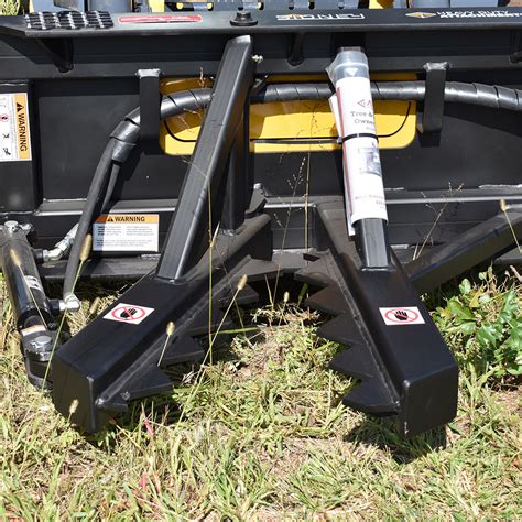 post puller skid steer|best skid steer tree puller.